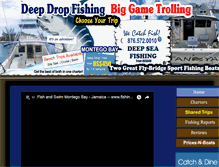 Tablet Screenshot of fishinginjamaica.com